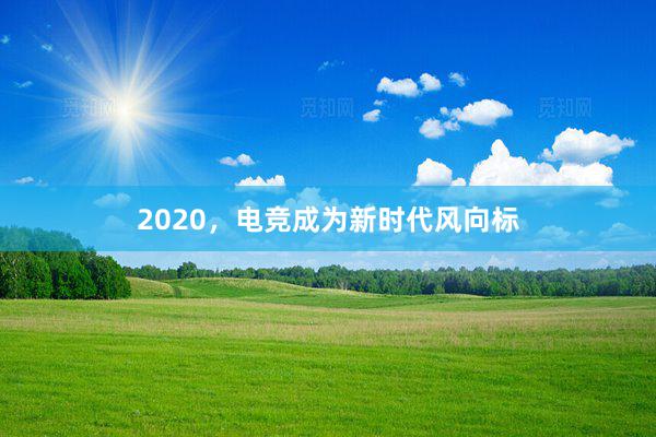 2020，电竞成为新时代风向标